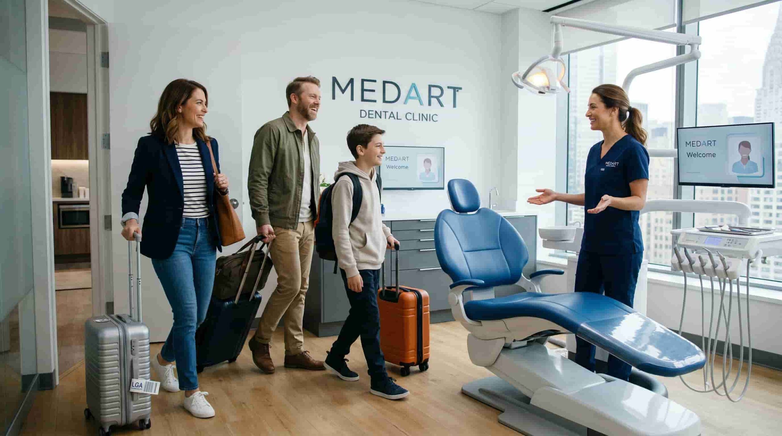 טיפולי שיניים במדארט למטופלים המגיעים מחול